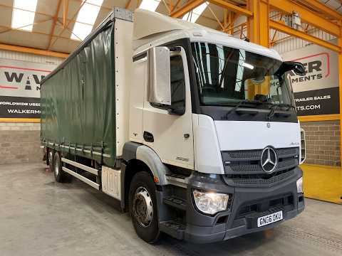 New In Stocklist For Sale: MERCEDES BENZ ANTOS 2530 *EURO 6*, 6X2, 26 TONNE CURTAINSIDER