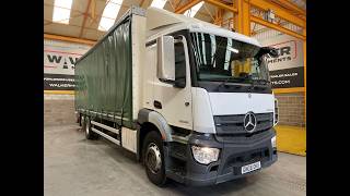 Valn&iacute;k s plachtou Mercedes-Benz ANTOS 2530 *EURO 6*, 6X2, 26 TONNE CURTAINSIDER &ndash; 2015 &ndash; GN66 OK | Obraz 4 - Autoline