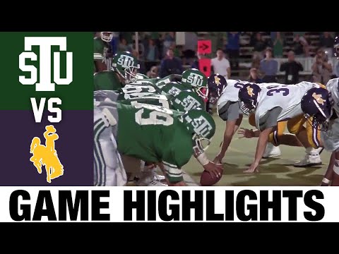 #1 Texas Colts vs. Texas State Armadillos 1991 Highlights // College Football Throwback