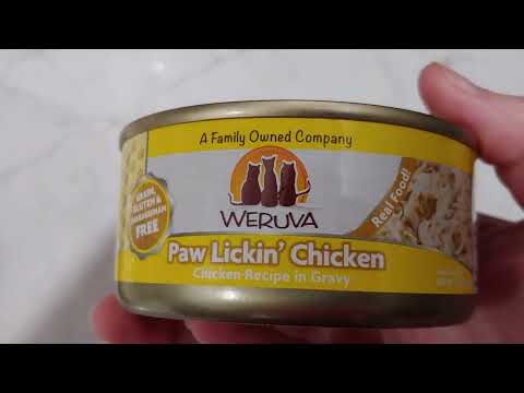 Rusty Eats: Weruva Paw Lickin' Chicken Chicken Recipe in Gravy