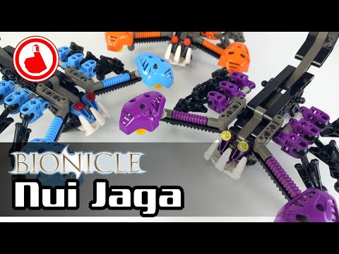 Lego Bionicle Review: 2001 Nui Jaga Review and Lore