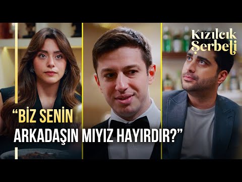 Fatih, Doğa'ya iltifat eden garsona ayar veriyor! | Kızılcık Şerbeti 73. Bölüm