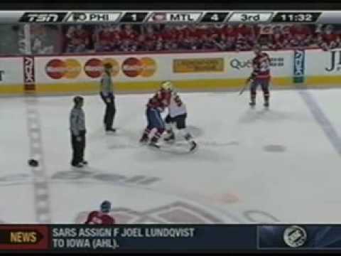 Ben Eager vs Tom Kostopoulos