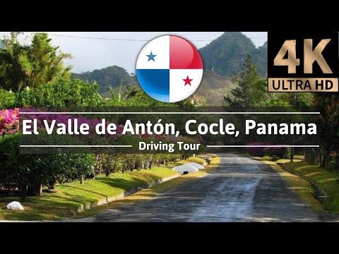 Driving in Cocle, Panama (2021) 🇵🇦 From El Valle de Anton to the Pan-American Highway