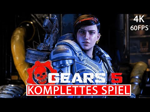 GEARS 5 Gameplay Walkthrough FULL GAME Deutsch [4K 60FPS UHD PC] Kein Kommentar GEARS OF WAR 5