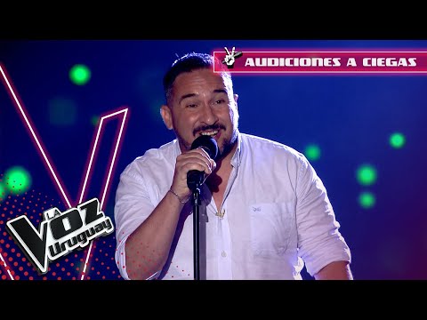 Fabricio Capó | "Canta, canta minha gente" | Audiciones a ciegas 2 | La Voz Uruguay