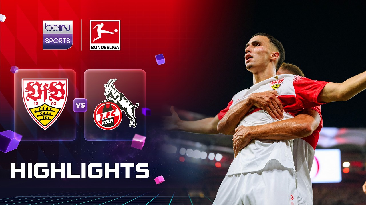 VfB Stuttgart 4 - 1 1. FC Köln highlights