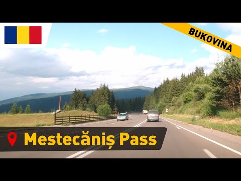 🔴 Romania • Mestecăniș PASS  🇷🇴【1080p HD】• Pasul Mestecăniș • Driving in Suceava