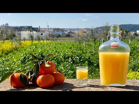 MANDARIN LIQUEUR 🍊 How to Make MANDARIN LIQUEUR at Home 🍊 Homemade MANDARINETTO Liquor 🤪