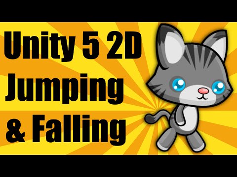 Unity 5 2d - Jumping and Falling - Mobile Platformer Series - Part 5
