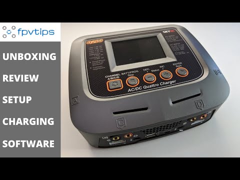 SkyRC Q200 Quattro Charger - Unboxing, Review, Software and Complete Setup