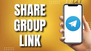 How To Share Telegram Group Link (Quick Tutorial)