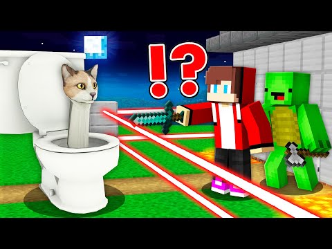Maizen JJ and Mikey Cat Vs. Security House Challenge