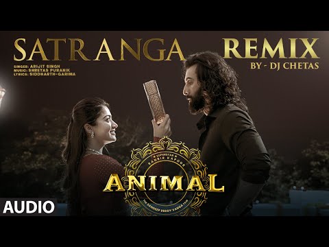 Satranga (Remix) (Visualizer): DJ Chetas | Ranbir Kapoor, Rashmika | Arijit Singh | Sandeep Vanga