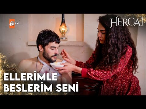 Reyyan, Miran'a Elleriyle Yemek Yediriyor | Hercai 4. Bölüm