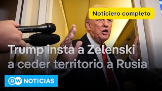 🔴 DW Noticias 20 octubre: Reportes de tensa reunión en la Casa Blanca
