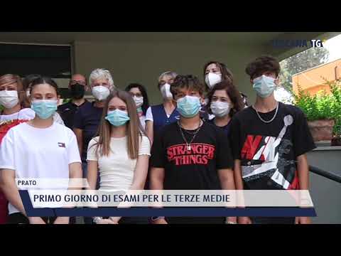 2021-06-14 PRATO - PRIMO GIORNO DI ESAMI PER LE TERZE MEDIE