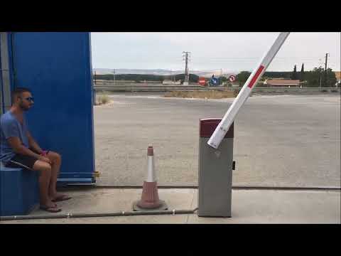 Moracle Cerradura De Estacionamiento a distancia para Autos DC 6 V Barreras para Parking Autom/ática Barrera de Estacionamiento a 15 m de Distancia de Control El/éctrica 4 s
