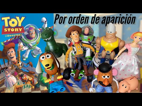 Characters: TOY STORY (1995), Collection in order of appearance.