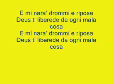 Pietro Sanna - Deus ti liberede - Canzoni sarde