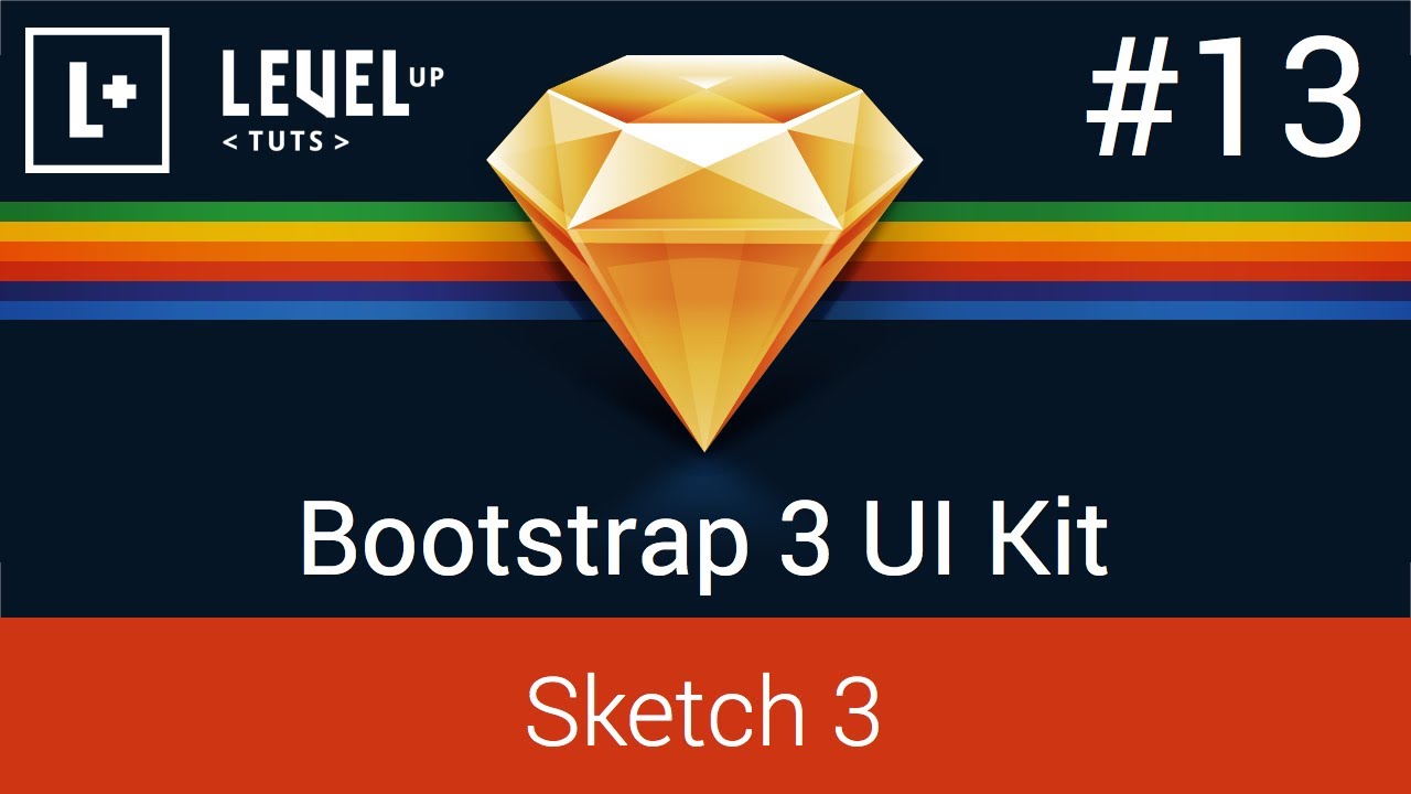 Sketch App Tutorials - #13 Bootstrap 3 UI Kit