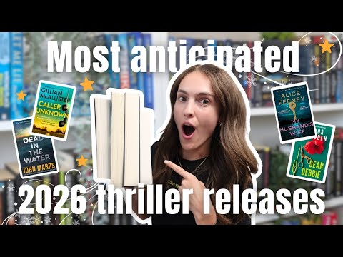 MUST READ thriller books for 2026 ✨📚 | booktube