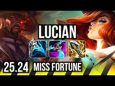 LUCIAN & Karma vs MISS FORTUNE & Milio (ADC) | KR Master | 25.24