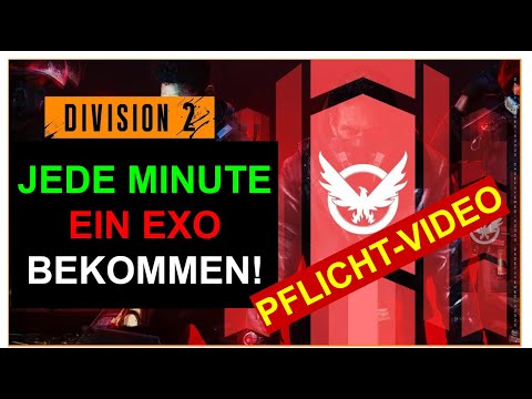 THE DIVISION 2! EXOS FARMEN EINFACH GEMACHT! SCHNELLSTE WEG UM EXOTISCHE KOMPONENTEN ZU BEKOMMEN!