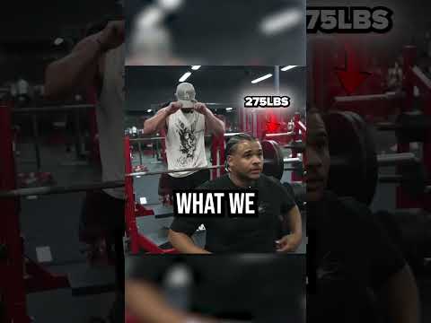 Fanum Hits 275 LBS Bench Press With Bradley Martyn💪