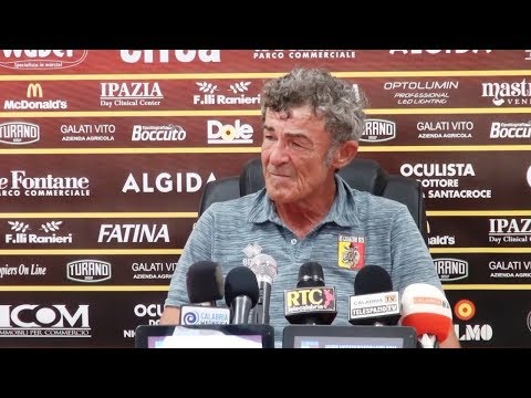Catanzaro-Teramo 2-1: Auteri in sala stampa