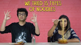 We Tried 15 Types Of Noodles | Ok Tested