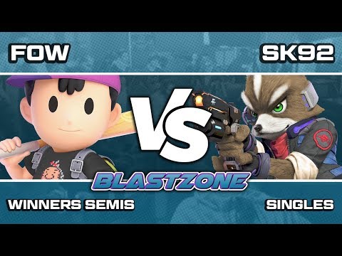 PSG Blastzone: FOW (Ness) vs SK92 (Fox) - Winners Semis