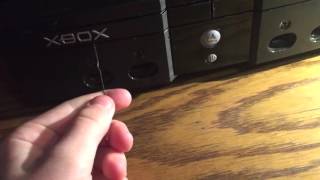 How to eject Xbox original disc drive DIFFERENT METHOD