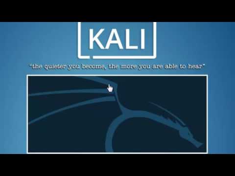 How to install Kali Linux 2016 1 in VMware Workstation
