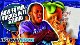 I MADE A FIRE SONG!!!🔥🔥🔥| Mixing Vocals in FL Studio with Stock Plugins!