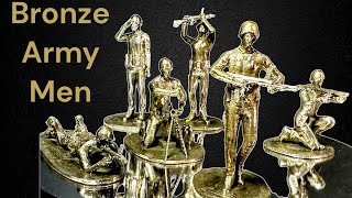 Making Bronze Army Men