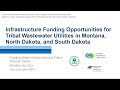 SW EFC Montana North Dakota South Dakota Funding Sources For Tribal Wastewater Systems