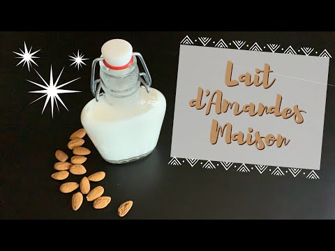 TUTO - Lait d'amande maison, Facile & Rapide!!!