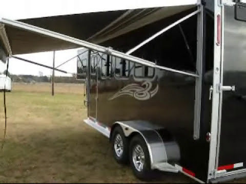 Horse Trailer Awning | Benefits of a 2 Step Roll Out Awning