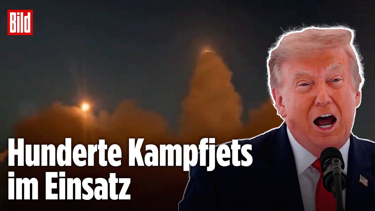 IRAN-KRIEG: USA starten hunderte Kampfjet-Einsätze! Neue Angriffswelle auf Nahen Osten
