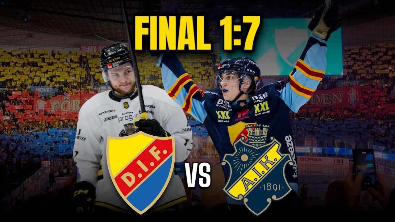 DJURGÅRDEN VINNER FINAL 1:7 MOT AIK!