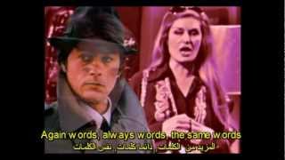 Dalida &amp; Delon - Paroles Paroles 2012 (remix) English subtitles داليدا و ديلون - كلمات كلمات, مترجمة