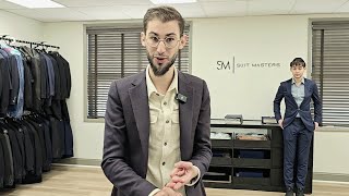 אתם חולמים את זה, אנחנו עושים את זה! בנו חליפה מותאמת אישית ב-SuitMaster's — מתחילים במחיר של $345 בלבד