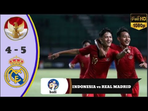 🔴Gol Highlights‼️Real Madrid U20 (5)vs (4) Indonesia All Stars U20 | U20International Cup 2019