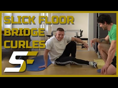 Booty, Rücken & Oberschenkel: Slick Floor Bridge Curls | Shutdown Fitness by Felix Lobrecht