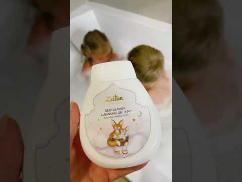 Миниатюра изображения товара Гель для душа детский Zeitun Нежный 3в1 для купания очищений волос и тела (250мл)