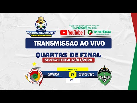 DINÂMICO x OS BICO SECO (QUARTAS DE FINAIS) - CAMPEONATO VARGEM-GRANDENSE DE FUTSAL 2023