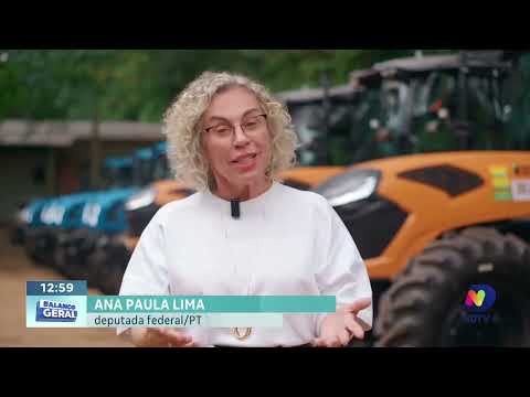 Deputada entrega máquinas e anuncia investimentos em SC