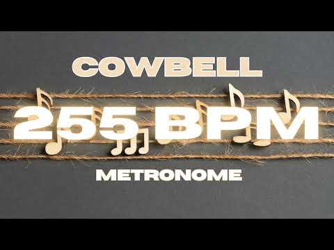 255 BPM - Cowbell Metronome