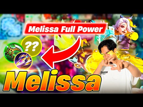 MELISSA UNSTOPPABLE BUILD 2025 – Full Damage + Insane Attack Speed  Mobile Legends😱🔥